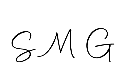 Create a beautiful signature design for name S M G. With this signature (Autography-DOLnW) fonts, you can make a handwritten signature for free. S M G signature style 10 images and pictures png