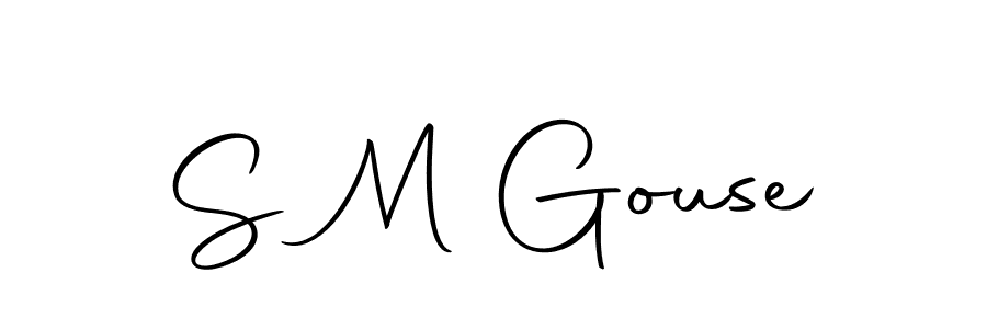 Design your own signature with our free online signature maker. With this signature software, you can create a handwritten (Autography-DOLnW) signature for name S M Gouse. S M Gouse signature style 10 images and pictures png