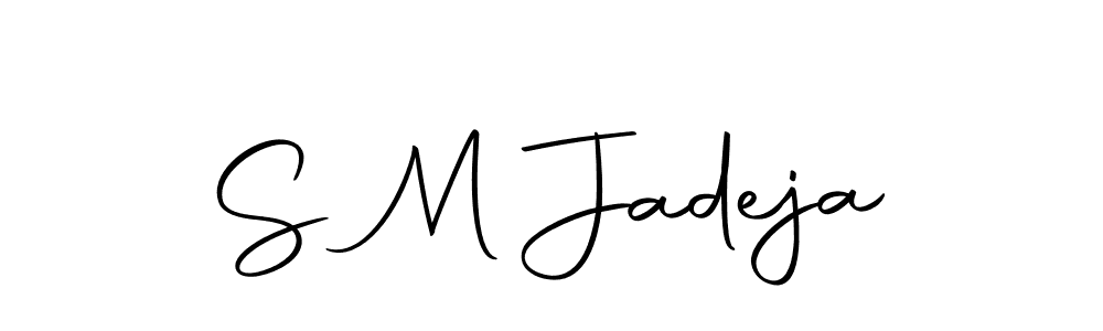 Autography-DOLnW is a professional signature style that is perfect for those who want to add a touch of class to their signature. It is also a great choice for those who want to make their signature more unique. Get S M Jadeja name to fancy signature for free. S M Jadeja signature style 10 images and pictures png