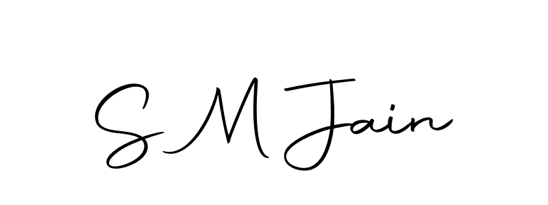 Once you've used our free online signature maker to create your best signature Autography-DOLnW style, it's time to enjoy all of the benefits that S M Jain name signing documents. S M Jain signature style 10 images and pictures png