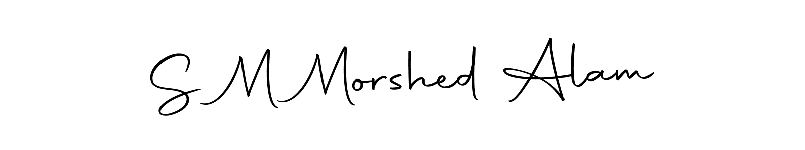 Here are the top 10 professional signature styles for the name S M Morshed Alam. These are the best autograph styles you can use for your name. S M Morshed Alam signature style 10 images and pictures png