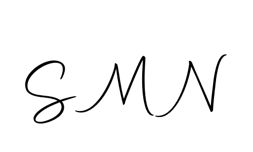 It looks lik you need a new signature style for name S M N. Design unique handwritten (Autography-DOLnW) signature with our free signature maker in just a few clicks. S M N signature style 10 images and pictures png