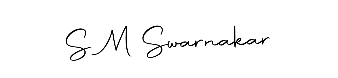 You should practise on your own different ways (Autography-DOLnW) to write your name (S M Swarnakar) in signature. don't let someone else do it for you. S M Swarnakar signature style 10 images and pictures png