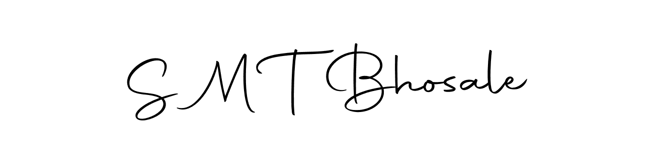 Make a beautiful signature design for name S M T Bhosale. With this signature (Autography-DOLnW) style, you can create a handwritten signature for free. S M T Bhosale signature style 10 images and pictures png