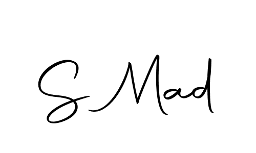 The best way (Autography-DOLnW) to make a short signature is to pick only two or three words in your name. The name S Mad include a total of six letters. For converting this name. S Mad signature style 10 images and pictures png