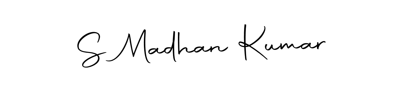 How to make S Madhan Kumar signature? Autography-DOLnW is a professional autograph style. Create handwritten signature for S Madhan Kumar name. S Madhan Kumar signature style 10 images and pictures png