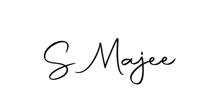 You should practise on your own different ways (Autography-DOLnW) to write your name (S Majee) in signature. don't let someone else do it for you. S Majee signature style 10 images and pictures png