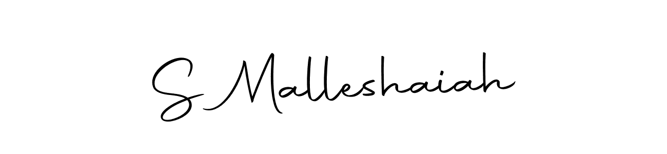 if you are searching for the best signature style for your name S Malleshaiah. so please give up your signature search. here we have designed multiple signature styles  using Autography-DOLnW. S Malleshaiah signature style 10 images and pictures png