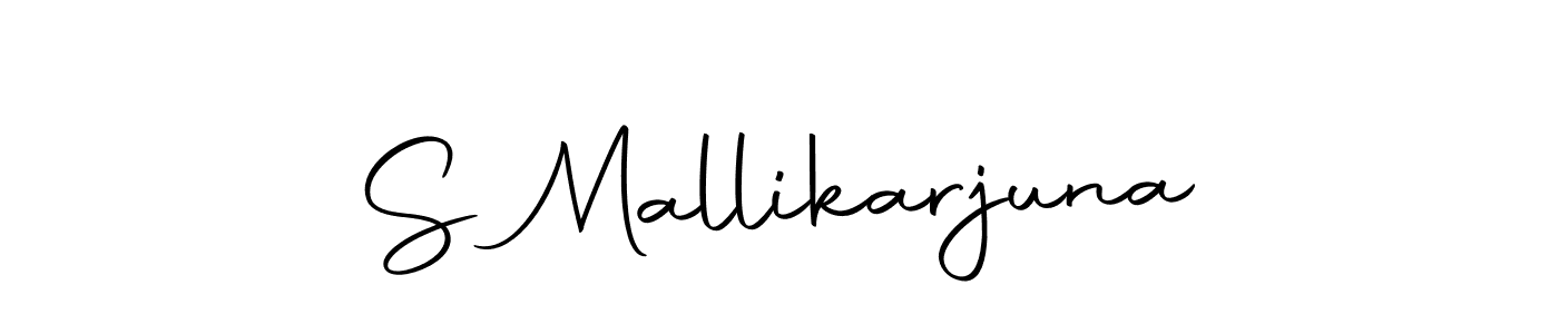 Make a beautiful signature design for name S Mallikarjuna. With this signature (Autography-DOLnW) style, you can create a handwritten signature for free. S Mallikarjuna signature style 10 images and pictures png