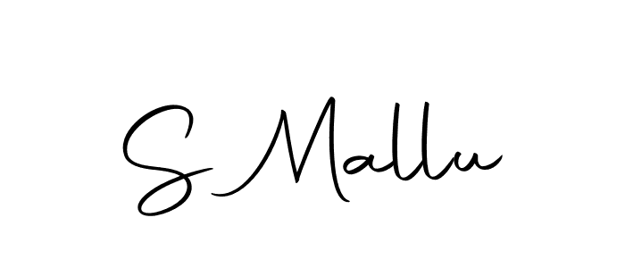 You can use this online signature creator to create a handwritten signature for the name S Mallu. This is the best online autograph maker. S Mallu signature style 10 images and pictures png