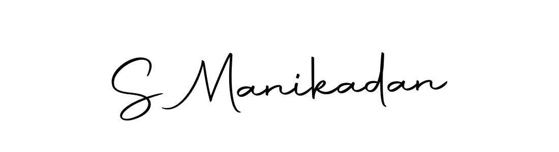 The best way (Autography-DOLnW) to make a short signature is to pick only two or three words in your name. The name S Manikadan include a total of six letters. For converting this name. S Manikadan signature style 10 images and pictures png