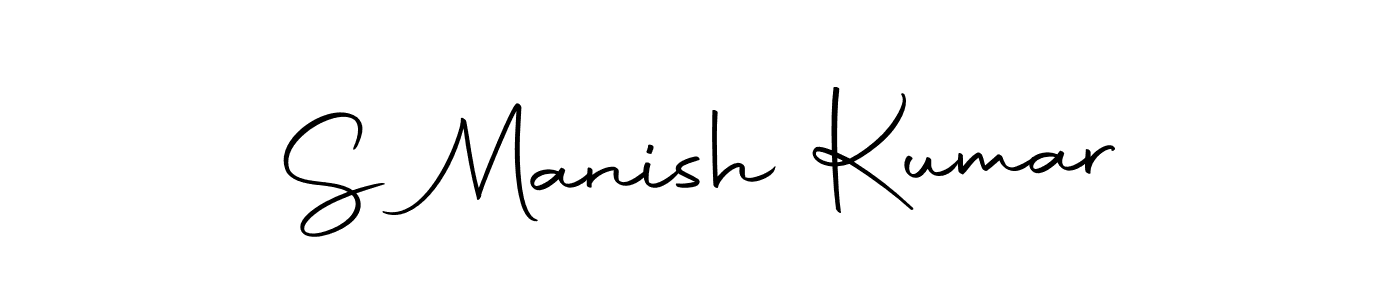 The best way (Autography-DOLnW) to make a short signature is to pick only two or three words in your name. The name S Manish Kumar include a total of six letters. For converting this name. S Manish Kumar signature style 10 images and pictures png