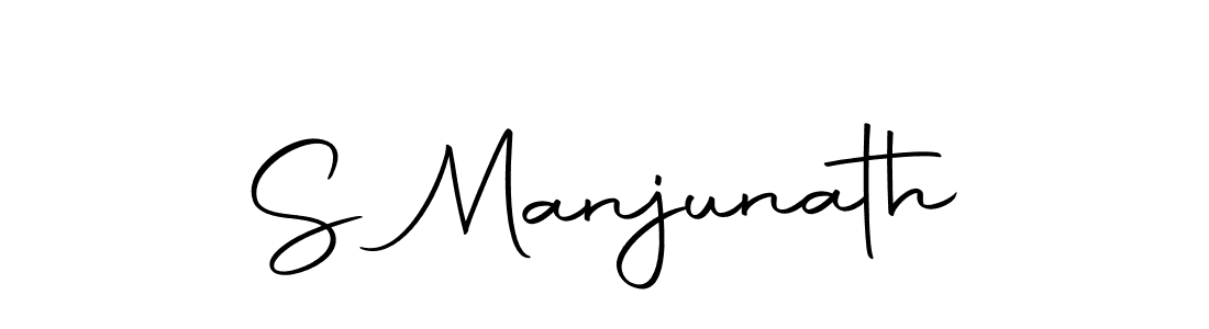 How to make S Manjunath name signature. Use Autography-DOLnW style for creating short signs online. This is the latest handwritten sign. S Manjunath signature style 10 images and pictures png