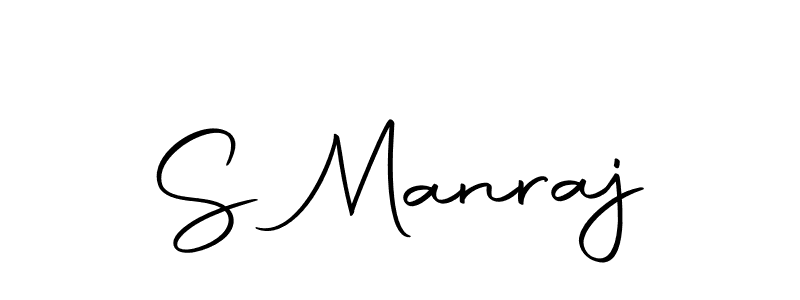 Make a beautiful signature design for name S Manraj. Use this online signature maker to create a handwritten signature for free. S Manraj signature style 10 images and pictures png