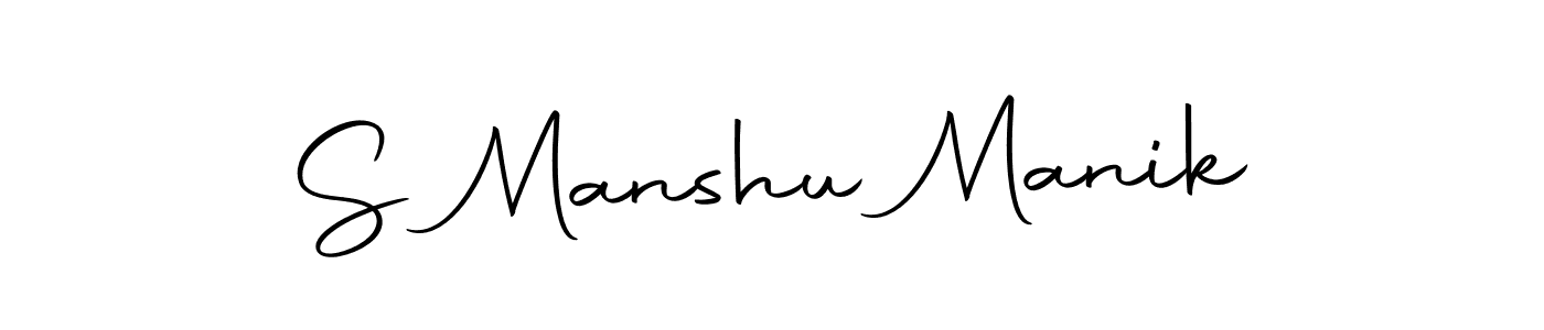 Also You can easily find your signature by using the search form. We will create S Manshu Manik name handwritten signature images for you free of cost using Autography-DOLnW sign style. S Manshu Manik signature style 10 images and pictures png
