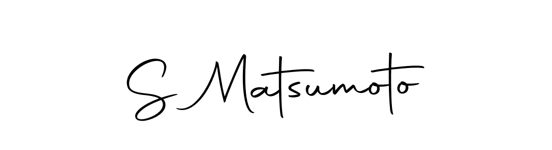 Use a signature maker to create a handwritten signature online. With this signature software, you can design (Autography-DOLnW) your own signature for name S Matsumoto. S Matsumoto signature style 10 images and pictures png