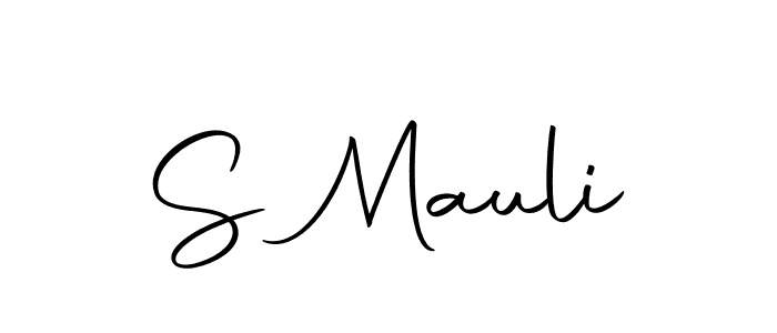 The best way (Autography-DOLnW) to make a short signature is to pick only two or three words in your name. The name S Mauli include a total of six letters. For converting this name. S Mauli signature style 10 images and pictures png