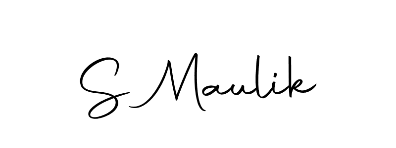 Autography-DOLnW is a professional signature style that is perfect for those who want to add a touch of class to their signature. It is also a great choice for those who want to make their signature more unique. Get S Maulik name to fancy signature for free. S Maulik signature style 10 images and pictures png