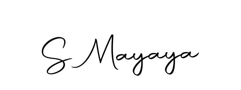 if you are searching for the best signature style for your name S Mayaya. so please give up your signature search. here we have designed multiple signature styles  using Autography-DOLnW. S Mayaya signature style 10 images and pictures png