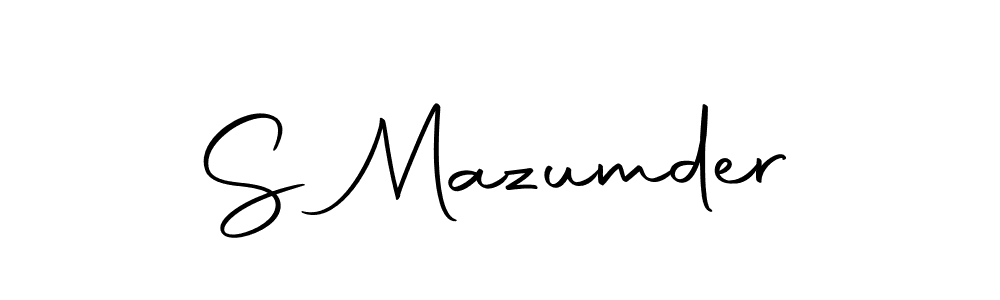 Make a beautiful signature design for name S Mazumder. With this signature (Autography-DOLnW) style, you can create a handwritten signature for free. S Mazumder signature style 10 images and pictures png