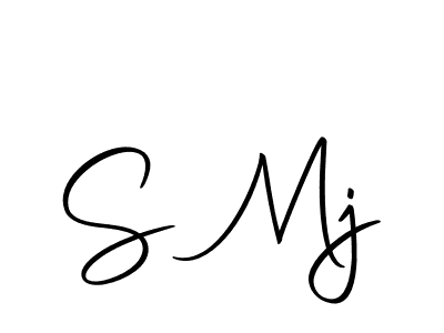 Similarly Autography-DOLnW is the best handwritten signature design. Signature creator online .You can use it as an online autograph creator for name S Mj. S Mj signature style 10 images and pictures png