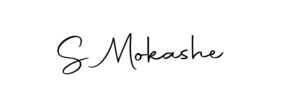 You should practise on your own different ways (Autography-DOLnW) to write your name (S Mokashe) in signature. don't let someone else do it for you. S Mokashe signature style 10 images and pictures png