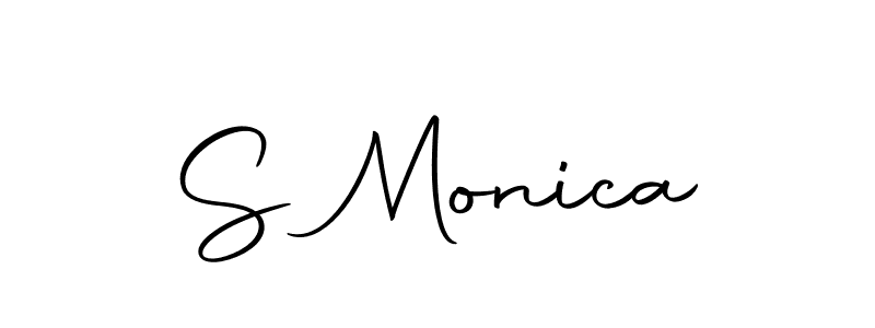 This is the best signature style for the S Monica name. Also you like these signature font (Autography-DOLnW). Mix name signature. S Monica signature style 10 images and pictures png