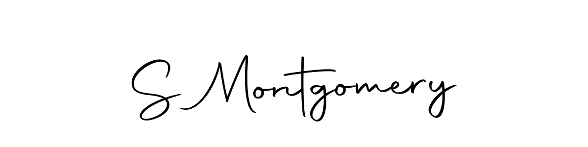 Create a beautiful signature design for name S Montgomery. With this signature (Autography-DOLnW) fonts, you can make a handwritten signature for free. S Montgomery signature style 10 images and pictures png