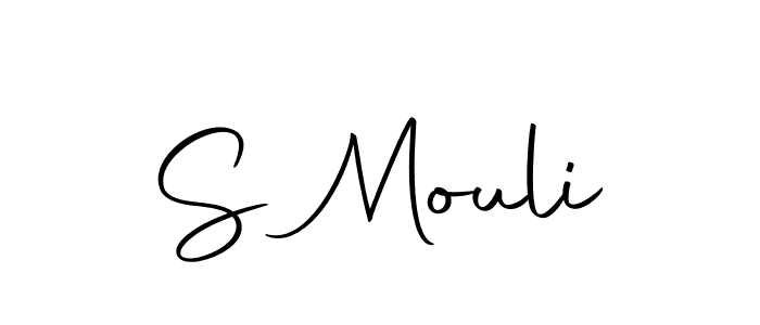Also we have S Mouli name is the best signature style. Create professional handwritten signature collection using Autography-DOLnW autograph style. S Mouli signature style 10 images and pictures png