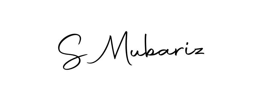 It looks lik you need a new signature style for name S Mubariz. Design unique handwritten (Autography-DOLnW) signature with our free signature maker in just a few clicks. S Mubariz signature style 10 images and pictures png