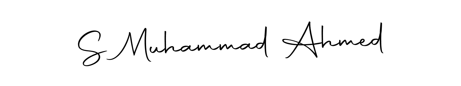 This is the best signature style for the S Muhammad Ahmed name. Also you like these signature font (Autography-DOLnW). Mix name signature. S Muhammad Ahmed signature style 10 images and pictures png