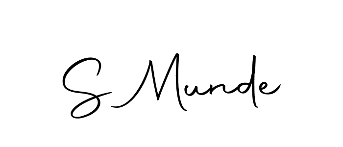 Autography-DOLnW is a professional signature style that is perfect for those who want to add a touch of class to their signature. It is also a great choice for those who want to make their signature more unique. Get S Munde name to fancy signature for free. S Munde signature style 10 images and pictures png