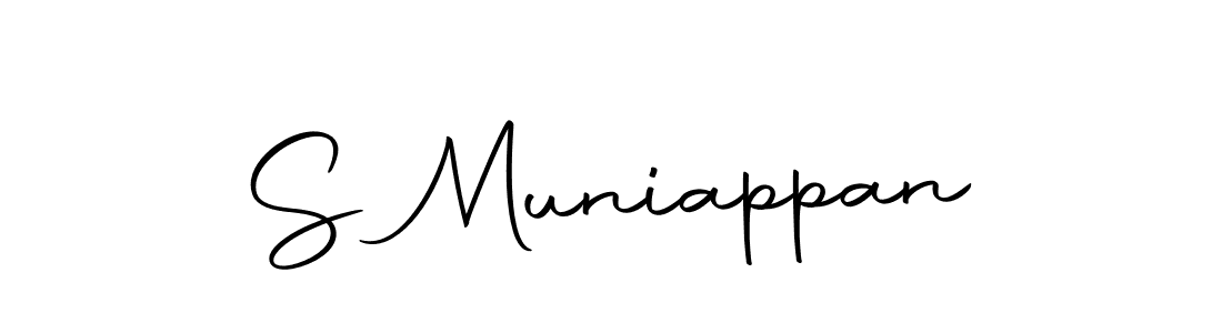 Make a beautiful signature design for name S Muniappan. Use this online signature maker to create a handwritten signature for free. S Muniappan signature style 10 images and pictures png