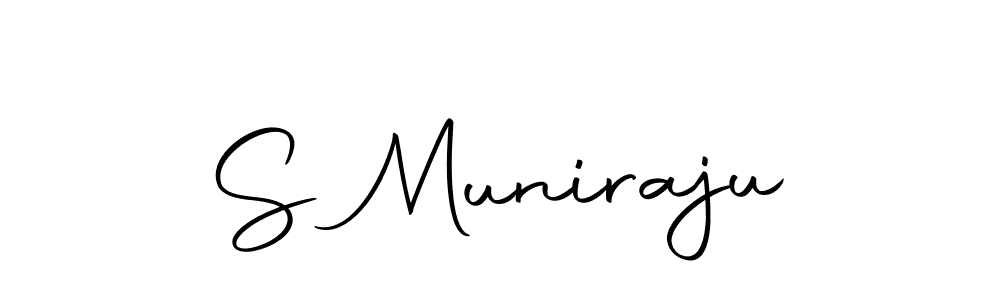 The best way (Autography-DOLnW) to make a short signature is to pick only two or three words in your name. The name S Muniraju include a total of six letters. For converting this name. S Muniraju signature style 10 images and pictures png