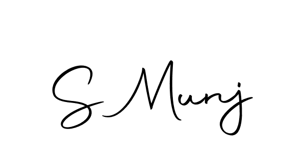 You can use this online signature creator to create a handwritten signature for the name S Munj. This is the best online autograph maker. S Munj signature style 10 images and pictures png