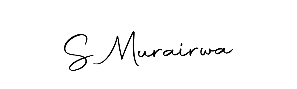 Make a beautiful signature design for name S Murairwa. With this signature (Autography-DOLnW) style, you can create a handwritten signature for free. S Murairwa signature style 10 images and pictures png