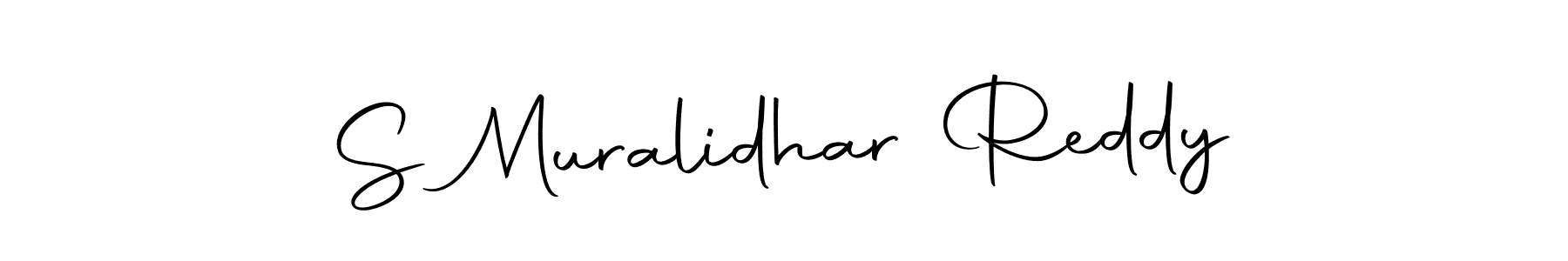 This is the best signature style for the S Muralidhar Reddy name. Also you like these signature font (Autography-DOLnW). Mix name signature. S Muralidhar Reddy signature style 10 images and pictures png