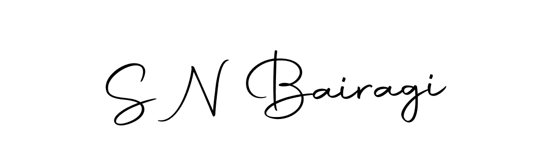 Use a signature maker to create a handwritten signature online. With this signature software, you can design (Autography-DOLnW) your own signature for name S N Bairagi. S N Bairagi signature style 10 images and pictures png