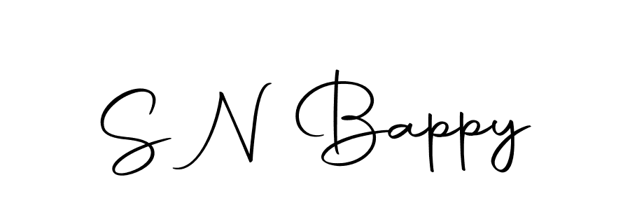 Use a signature maker to create a handwritten signature online. With this signature software, you can design (Autography-DOLnW) your own signature for name S N Bappy. S N Bappy signature style 10 images and pictures png