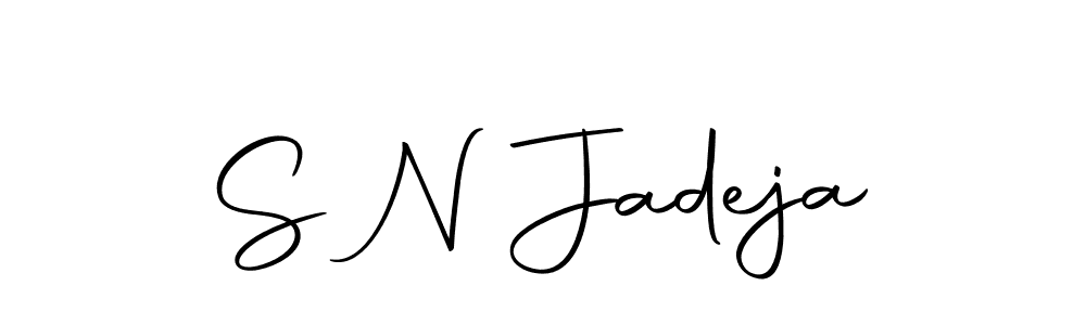 Autography-DOLnW is a professional signature style that is perfect for those who want to add a touch of class to their signature. It is also a great choice for those who want to make their signature more unique. Get S N Jadeja name to fancy signature for free. S N Jadeja signature style 10 images and pictures png