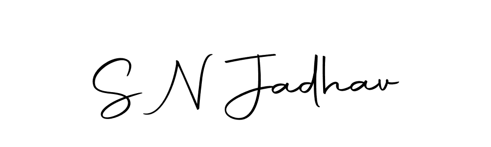 How to make S N Jadhav signature? Autography-DOLnW is a professional autograph style. Create handwritten signature for S N Jadhav name. S N Jadhav signature style 10 images and pictures png