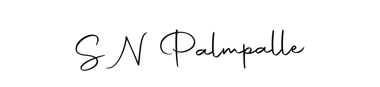 Similarly Autography-DOLnW is the best handwritten signature design. Signature creator online .You can use it as an online autograph creator for name S N Palmpalle. S N Palmpalle signature style 10 images and pictures png