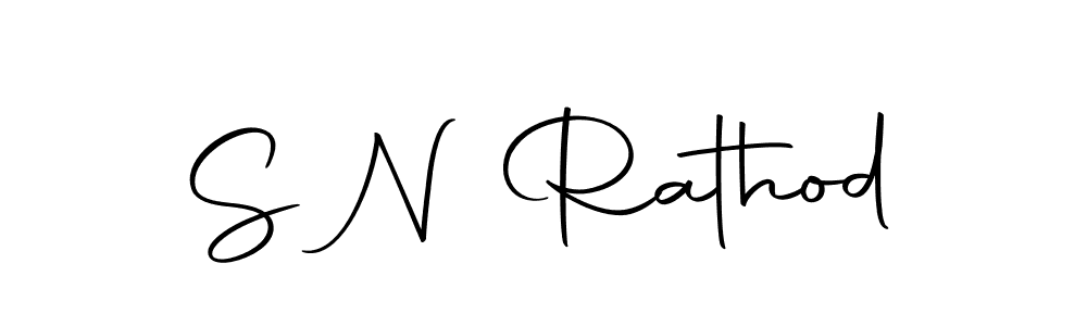 Use a signature maker to create a handwritten signature online. With this signature software, you can design (Autography-DOLnW) your own signature for name S N Rathod. S N Rathod signature style 10 images and pictures png