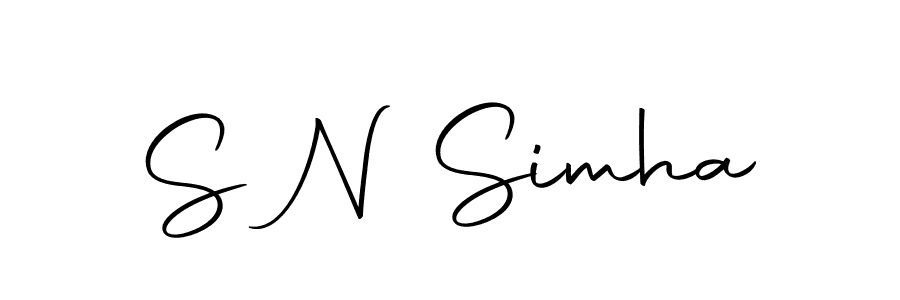 if you are searching for the best signature style for your name S N Simha. so please give up your signature search. here we have designed multiple signature styles  using Autography-DOLnW. S N Simha signature style 10 images and pictures png