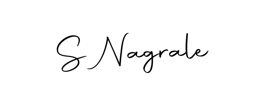 Make a beautiful signature design for name S Nagrale. With this signature (Autography-DOLnW) style, you can create a handwritten signature for free. S Nagrale signature style 10 images and pictures png