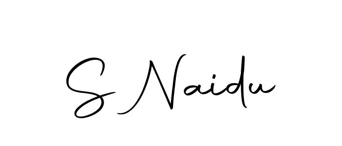 You should practise on your own different ways (Autography-DOLnW) to write your name (S Naidu) in signature. don't let someone else do it for you. S Naidu signature style 10 images and pictures png