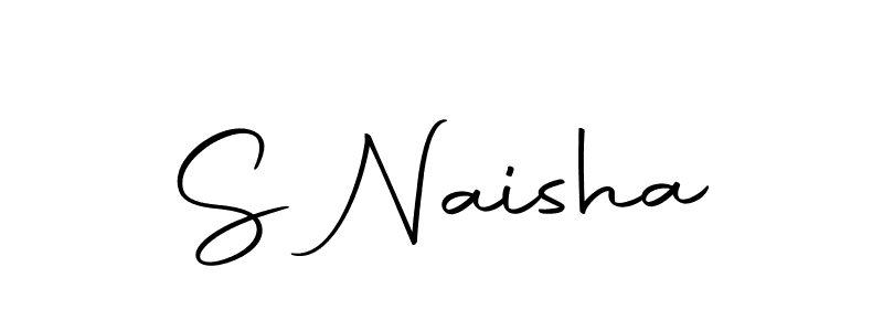 if you are searching for the best signature style for your name S Naisha. so please give up your signature search. here we have designed multiple signature styles  using Autography-DOLnW. S Naisha signature style 10 images and pictures png