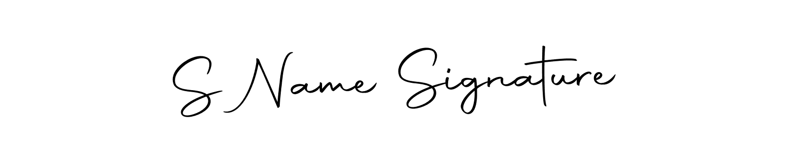 How to make S Name Signature name signature. Use Autography-DOLnW style for creating short signs online. This is the latest handwritten sign. S Name Signature signature style 10 images and pictures png