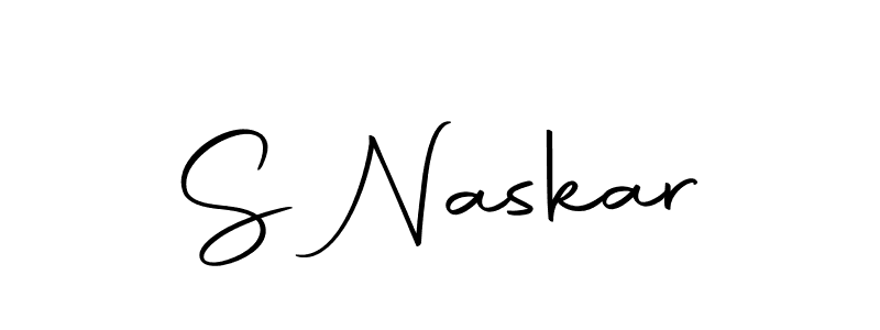How to make S Naskar signature? Autography-DOLnW is a professional autograph style. Create handwritten signature for S Naskar name. S Naskar signature style 10 images and pictures png