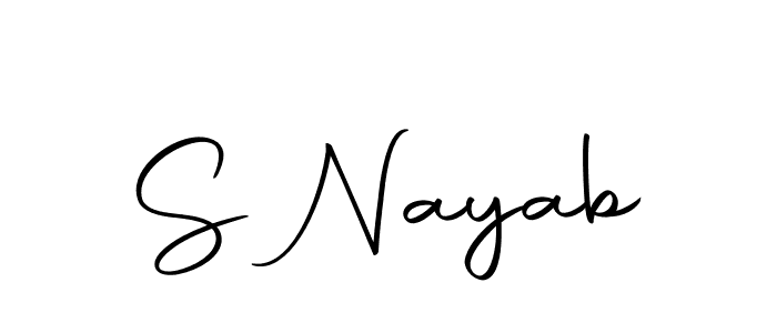 Here are the top 10 professional signature styles for the name S Nayab. These are the best autograph styles you can use for your name. S Nayab signature style 10 images and pictures png